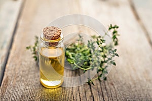 Thyme essential oil