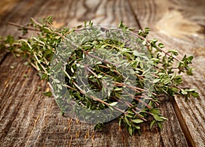 Thyme twigs