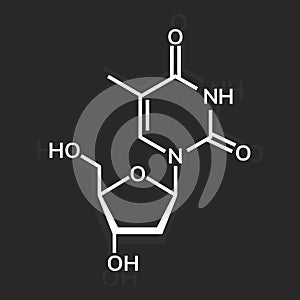 Thymidine chemical formula
