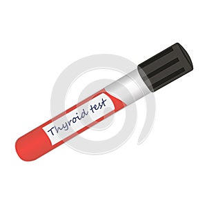 Thyroid test tube diagnosis technology
