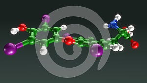 Thyroxine structure