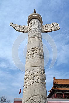 Tian'anmen ornamental columns photo