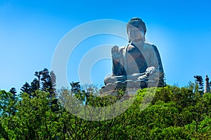 Tian Tan Buddha located at Ngong Ping.at Hong Kong.