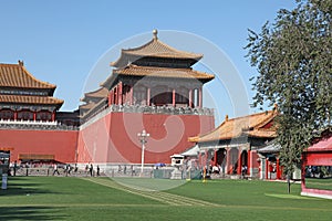 Tiananmen, Meridian Gate, Beijing, China