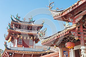 Tianhou Palace(Tian Hou Gong). a famous historic site in Quanzhou, Fujian, China.