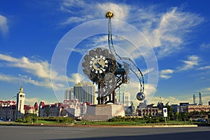 Tianjin City Landscapeâ€”â€”Millennium Bell