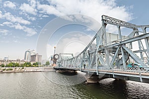 Tianjin jiefang bridge closeup