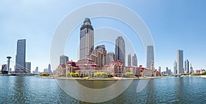 Tianjin jinwan plaza panorama photo
