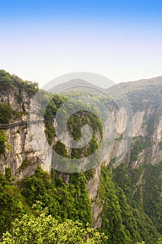 Tianmenshan Cliff walk