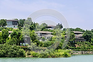 Tianmu lake scenery photo