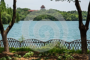 Tianmu lake scenery photo