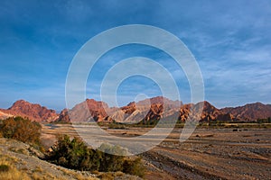 Tianshan grand canyon national geological park