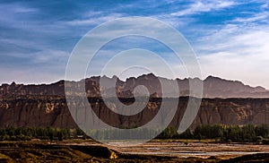 Tianshan grand canyon national geological park