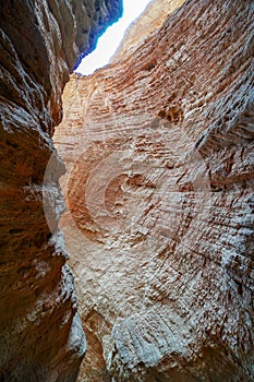 Tianshan Grand Canyon in sunny day