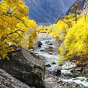 Tianshan Mountain in Xinjiang, China