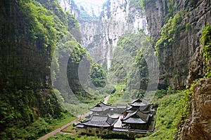 Tiansheng three bridge in Wulong, Chongqing