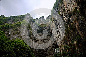 Tiansheng three bridge in Wulong, Chongqing