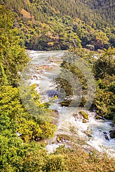 Tianxingqiao area scenery of Huangguoshu waterfalls