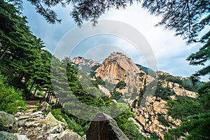 Tianzhu Peak of Mount Tai, only can be seen from a special route for few hikers to explore 6