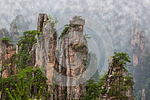 Tianzi Avatar mountains nature park - Wulingyuan China