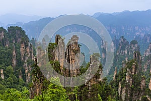 Tianzi Avatar mountains nature park - Wulingyuan China photo