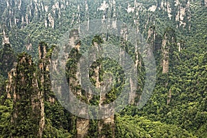 Tianzi Mountains, Zhangjiajie National Forest Park, Hunan Province China