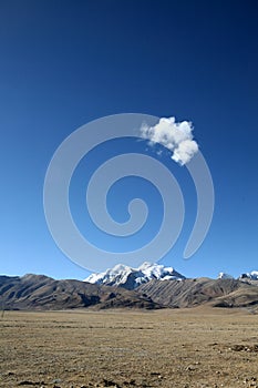 Tibet altiplano photo