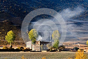 tibet autumn