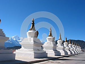 Tibet Buddhism Chorten photo