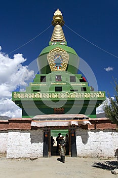 Tibet - Buddhist Stupa - Samye Monastery