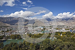 Tibet: city of Lhasa