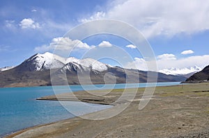 Tibet lake photo