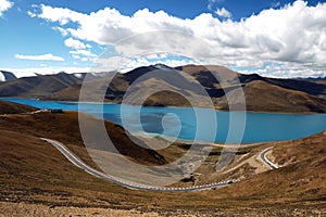 Tibet Lake Yamdrok(Yamtso)