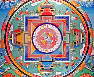 tibet mandala artwork