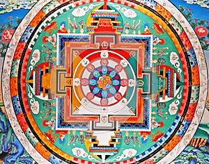 Tibet mandala artwork