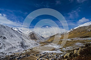 Tibet mountain view