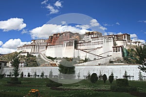 Tibet's Potala Palace in Lhasa