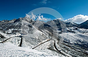 Tibet's snow-capped mountains