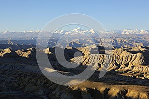 Tibet: zanda clay forest