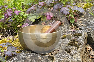 Tibetan bowl made of seven metals