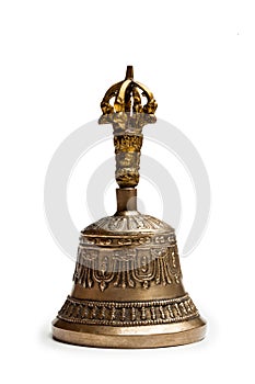 Tibetan buddhist ceremonial religious bell