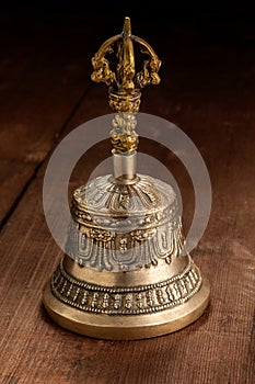 Tibetan buddhist ceremonial religious bell