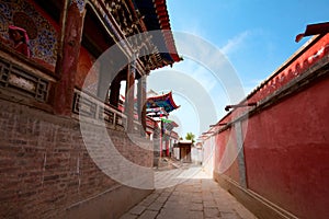 Tibetan buddhist monastery