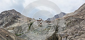 Tibetan Buddhist Temple in Ladakh, India