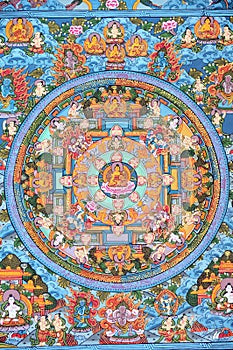 Tibetan Buddhist Thangka