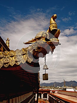 Tibetan Dragon Finial