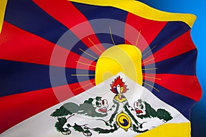 Tibetan Flag - Flag of Free Tibet