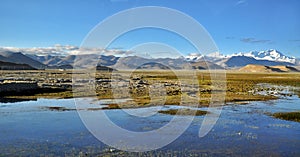 Tibetan Himalayas view