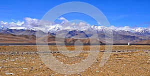 Tibetan Himalayas view