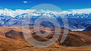 The Tibetan landscape